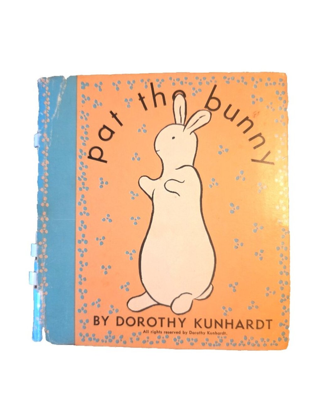 Pat the Bunny by Dorothy Kunhardt Vintage Childrens Book #12000-7 Spiral Bound